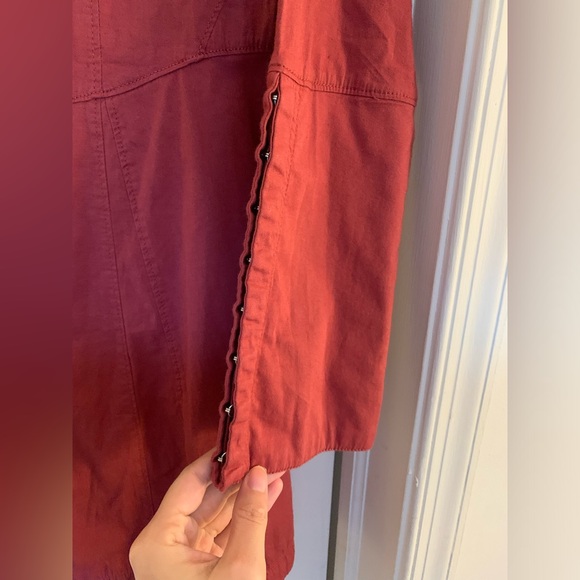 Free People Thea Mini Shirt Dress - Picture 3 of 6